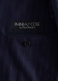 Paul Stuart Wool Stripe Two Button Suit, thumbnail 5