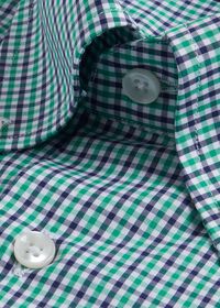 Paul Stuart Cotton Small Simple Check Sport Shirt, thumbnail 2