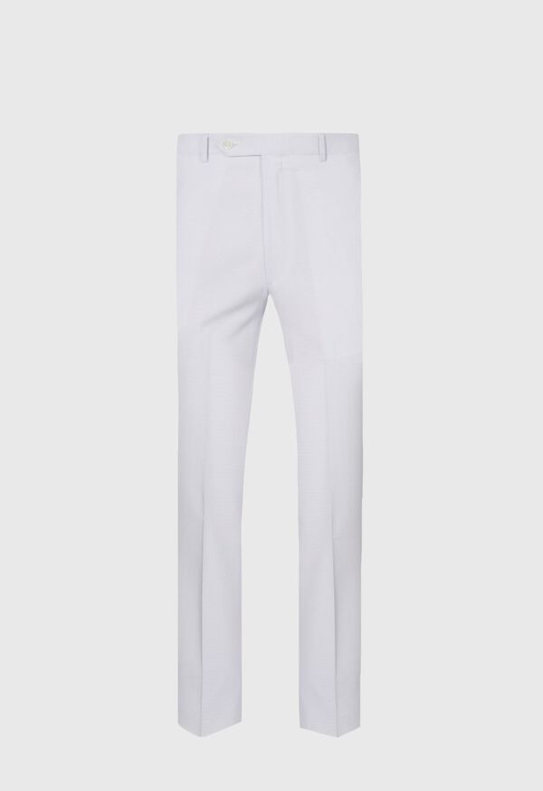 Paul Stuart Light Grey Spring/Summer Horizontal Pincord Trouser, image 1
