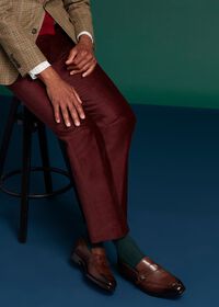 Paul Stuart Cotton Horizontal Cord James Trouser, thumbnail 2