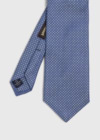 Paul Stuart Two Color Micro Weave Silk Tie, thumbnail 1