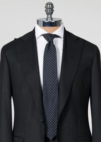 Paul Stuart Deco Mini Triangle Woven Silk Tie, thumbnail 2