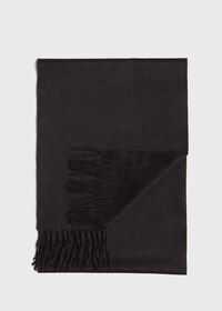 Paul Stuart Oversized Cashmere Logo Scarf, thumbnail 1