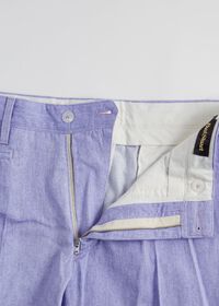 Paul Stuart Cotton Plain Front Dress Trouser, thumbnail 2