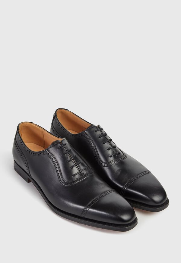 Paul Stuart The Westbourne Black Leather Cap Toe, image 3