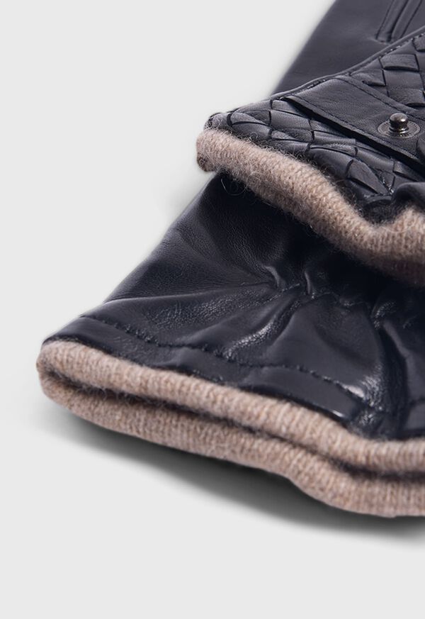 Paul Stuart Nappa Leather Cross Stitch Glove, image 2