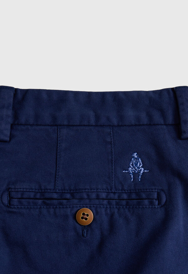 Paul Stuart Cotton Twill Logo Short, image 4
