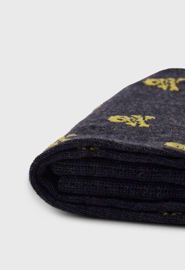 Paul Stuart Skull and Crossbones Sock, image 6