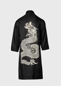 Paul Stuart Printed Silk Robe, thumbnail 5