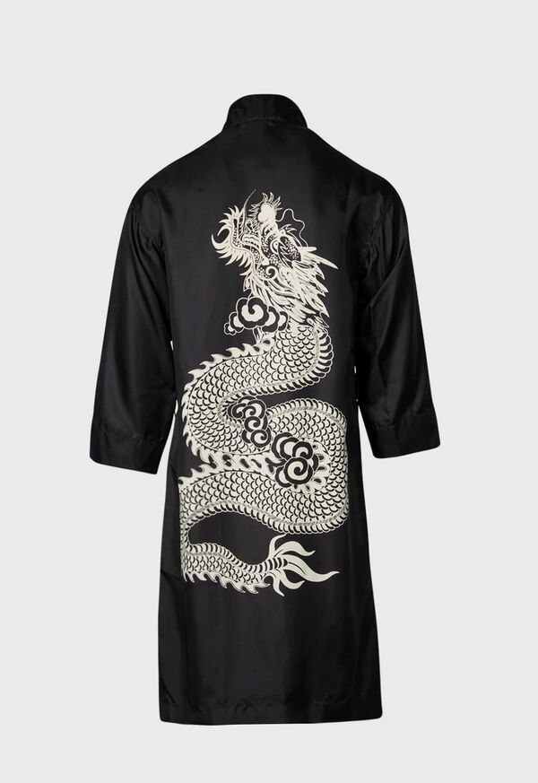 Paul Stuart Printed Silk Robe, image 5