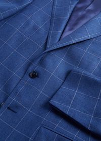 Paul Stuart Silk & Wool Windowpane Jacket, thumbnail 2