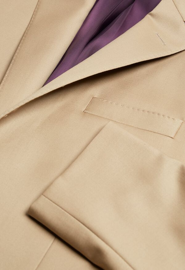 Paul Stuart Tan Super 110's Wool Suit, image 2