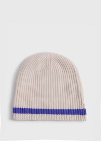 Paul Stuart Contrast Stripe Cashmere Hat, thumbnail 3