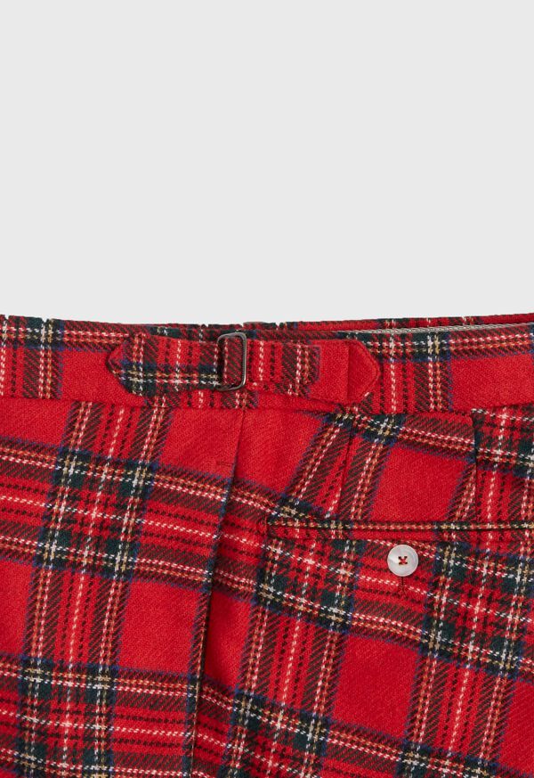 Paul Stuart Red Plaid Pant, image 3