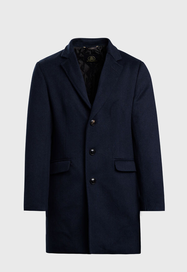 Paul Stuart Wool Coat with Shearling Gilet, image 2