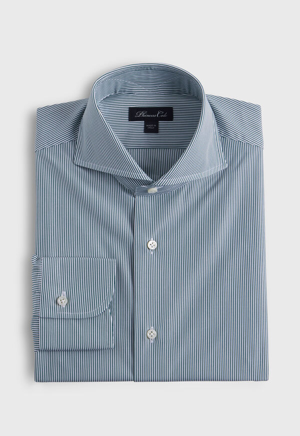 Paul Stuart Micro Stripe Cotton Dress Shirt, image 1