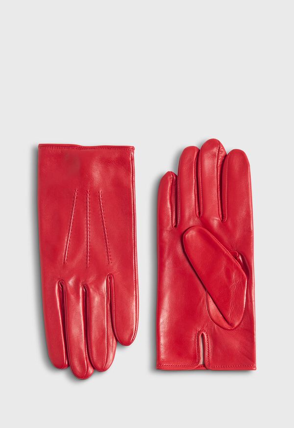 Paul Stuart Classic Nappa Leather Glove with Silk Lining, image 1