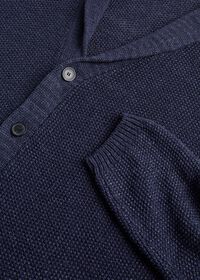Paul Stuart Linen Rice Stitch Cardigan, thumbnail 2