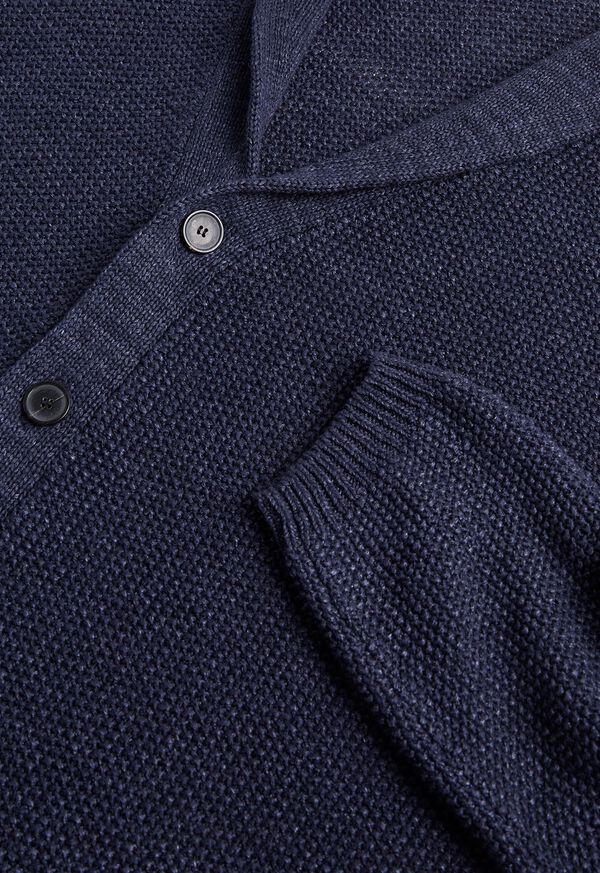 Paul Stuart Linen Rice Stitch Cardigan, image 2