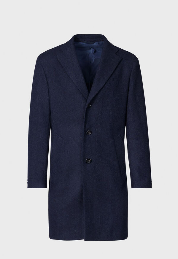 Paul Stuart Wool Herringbone Coat, image 1