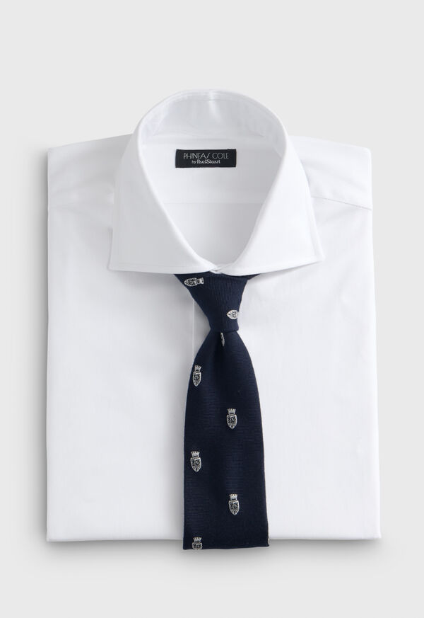Paul Stuart Wool & Silk Crest Tie, image 2