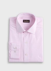 Paul Stuart Graph Check Slim Fit Dress Shirt, thumbnail 1