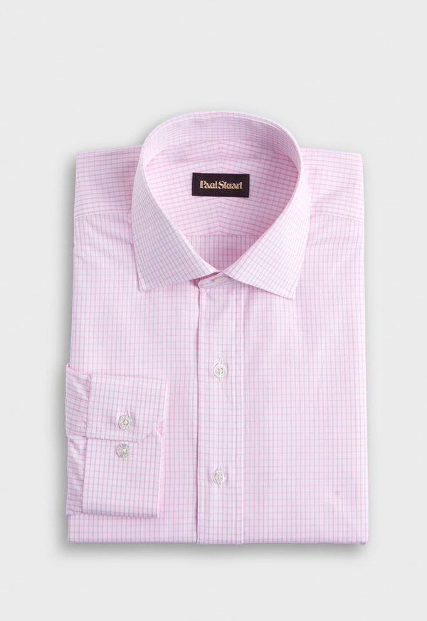Paul Stuart Graph Check Slim Fit Dress Shirt, image 1