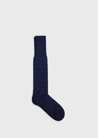 Paul Stuart Cotton Dotted Sock, thumbnail 1