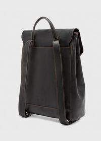 Paul Stuart Textured Bridle Leather Backpack, thumbnail 3