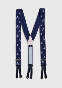 Paul Stuart Skull & Crossbones Braces, thumbnail 1
