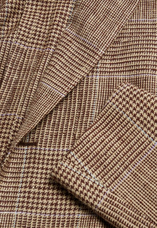 Paul Stuart Tan Plaid Jacket, image 2