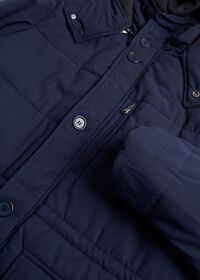 Paul Stuart Belsetta Quilted Parka with Removable Hood, thumbnail 4