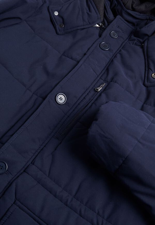 Paul Stuart Belsetta Quilted Parka with Removable Hood, image 4