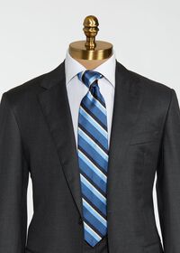 Paul Stuart Satin Stripe on Twill Ground, thumbnail 2