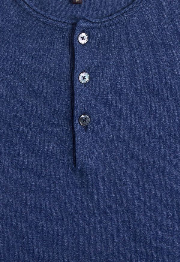 Paul Stuart Linen & Cotton Henley Shirt, image 2