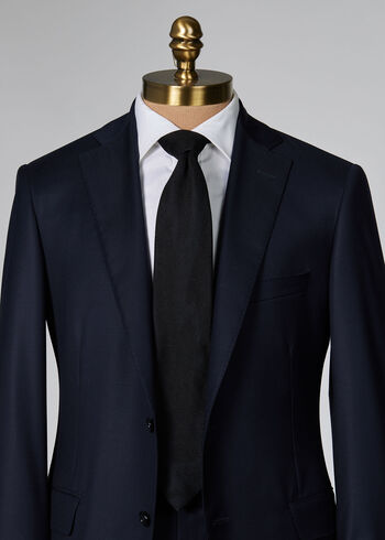 Paul Stuart Solid Silk Garza Tie