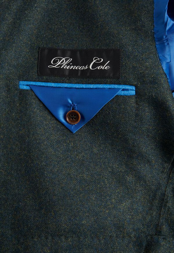Paul Stuart Olive Cashmere Blend Jacket, image 3