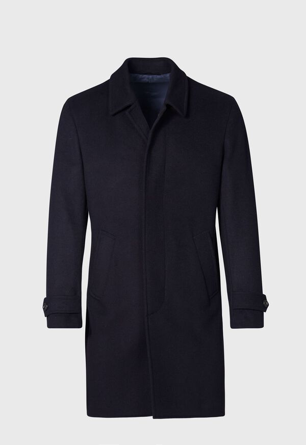 Paul Stuart Wool Balmacaan Collar Coat, image 2