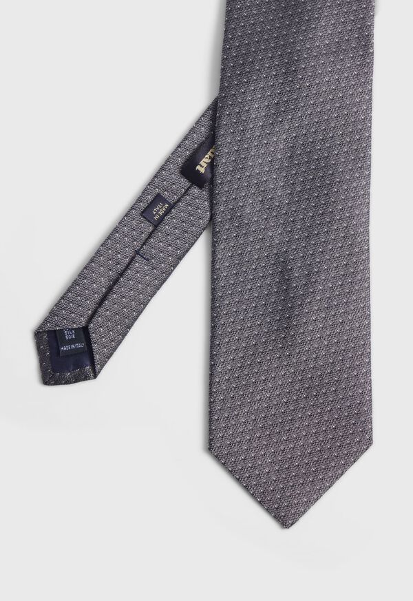 Paul Stuart Woven Silk Micro Pattern Tie, image 1
