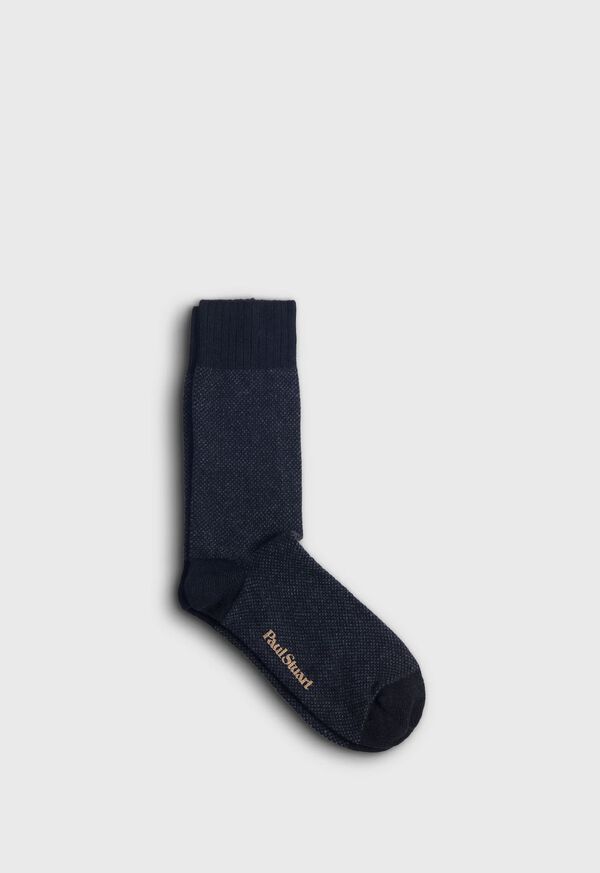 Paul Stuart <div>Cashmere Blend Oxford Sock</div>, image 1