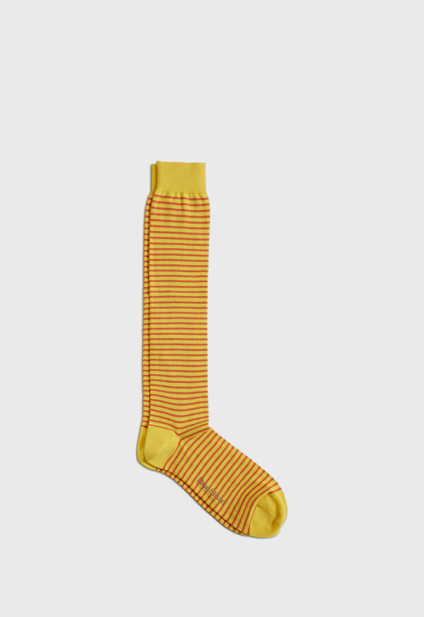 Paul Stuart Horizontal Stripe Sock, image 1