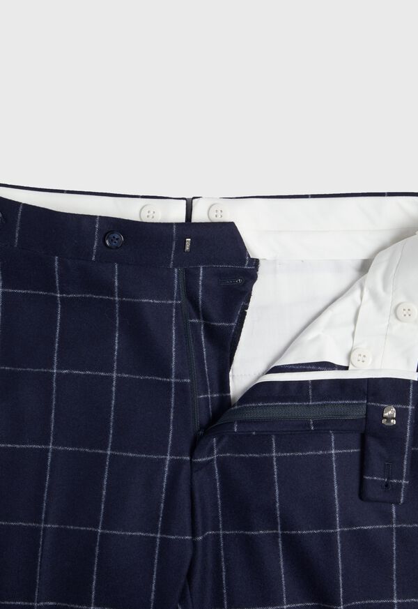 Paul Stuart Windowpane Flannel Suit, image 8