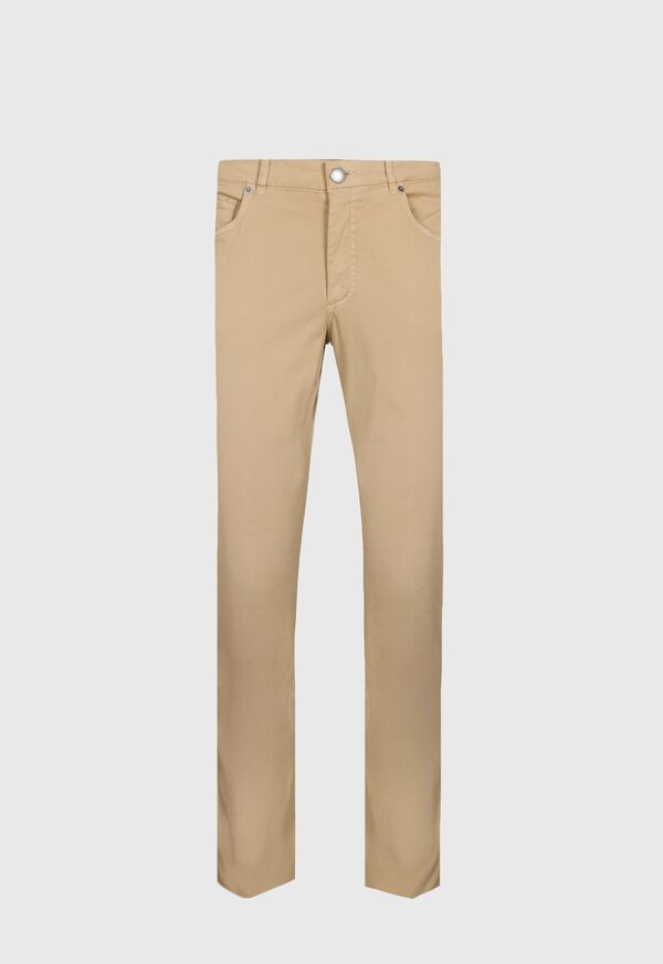 Paul Stuart Cotton & Silk Five Pocket Pant, image 1