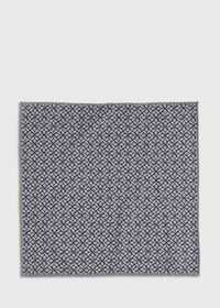 Paul Stuart Reversible Floral Print Pocket Square, thumbnail 3