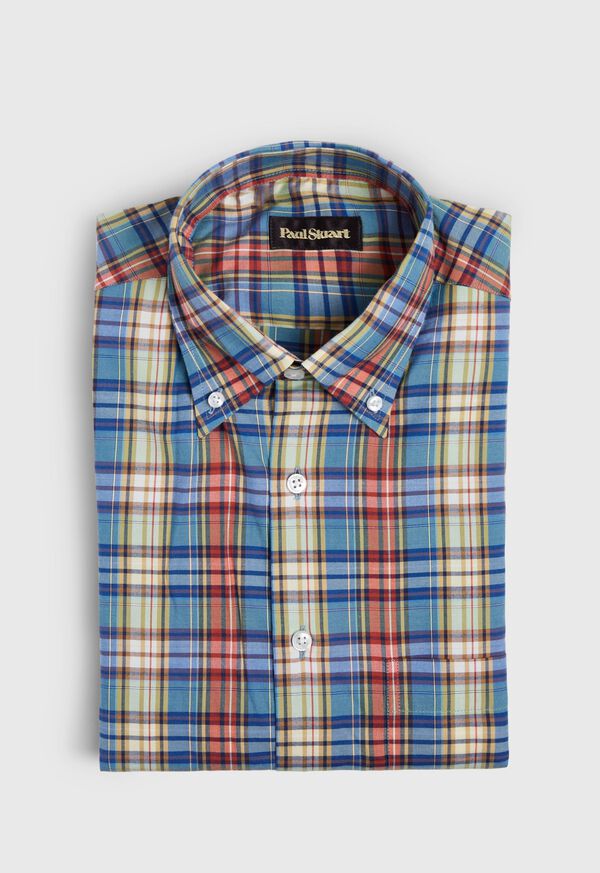 demonstratie Humaan Vriendin Lightweight Brushed Flannel Plaid Sport Shirt