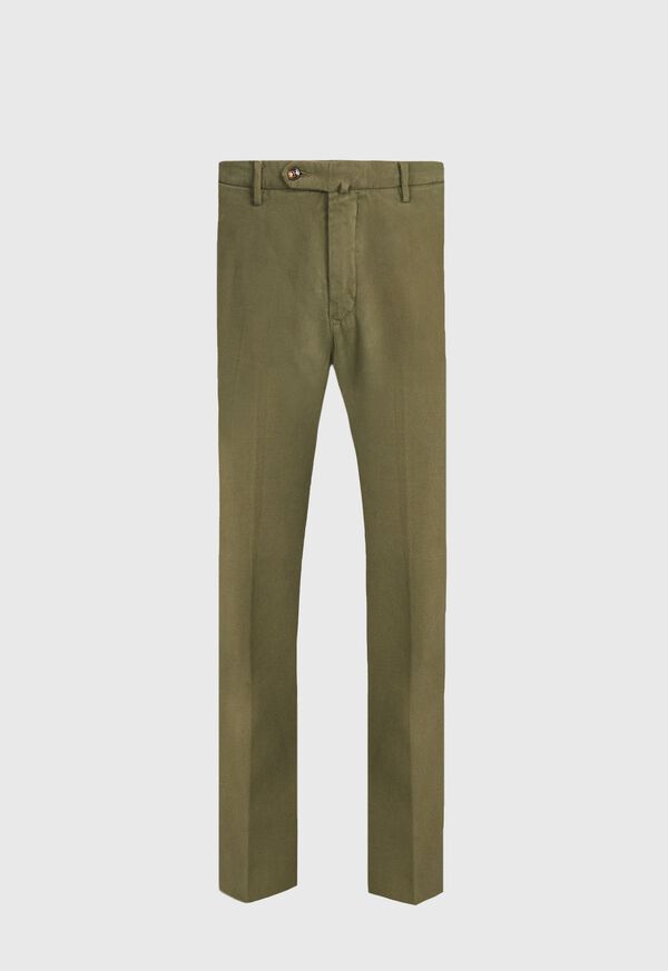 Paul Stuart Garment Wash Cotton and Cashmere Trouser, image 1