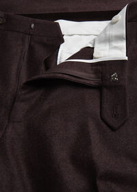 Paul Stuart Burgundy Flannel Trouser, thumbnail 2