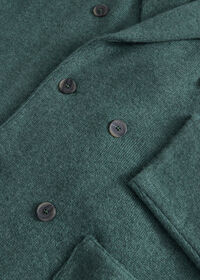Paul Stuart Double Breasted Knitted Cashmere Blazer, thumbnail 2