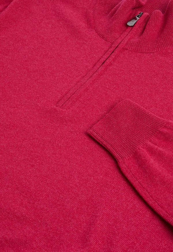 Paul Stuart Cashmere 1/4 Zip Sweater, image 2