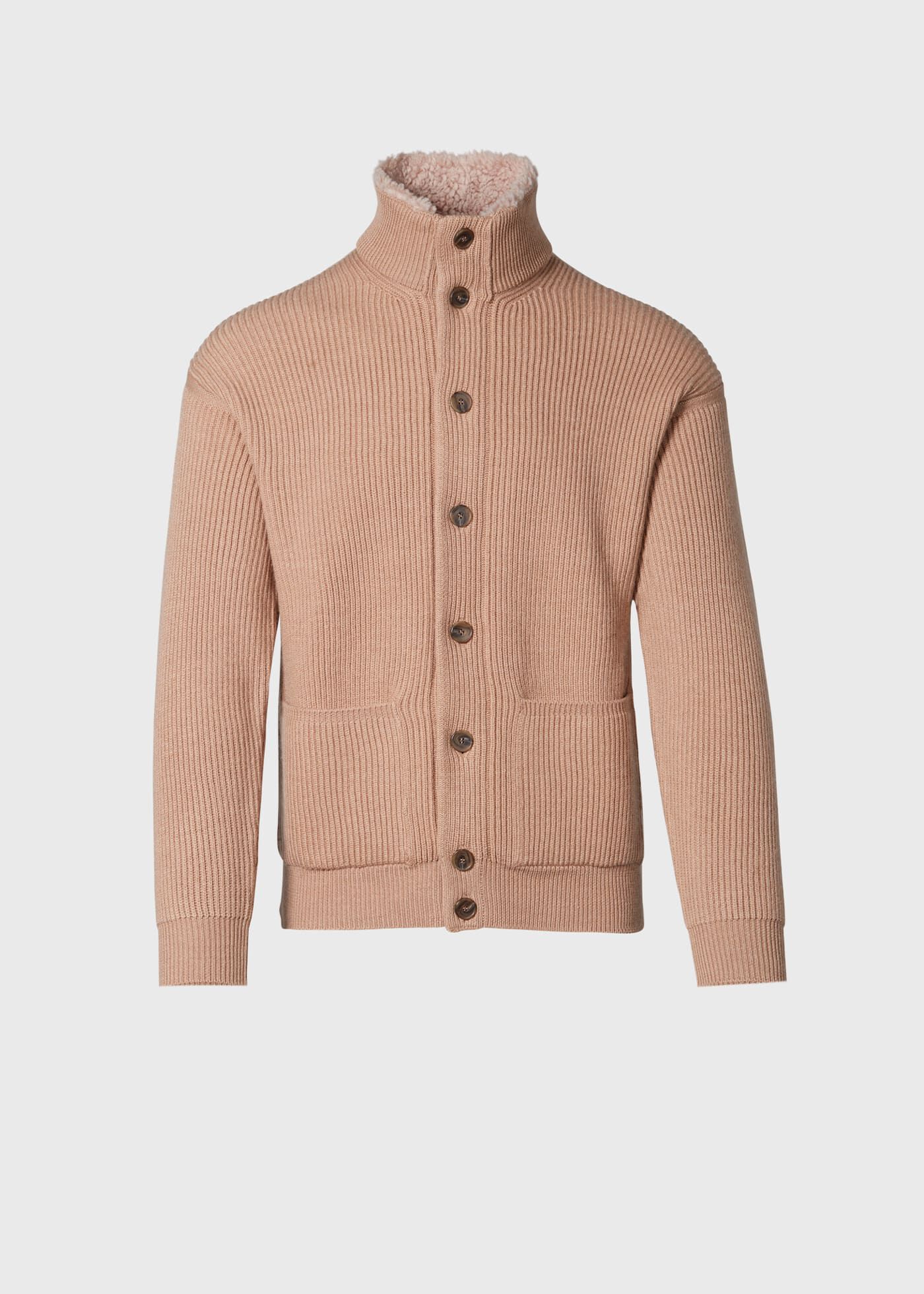 Cardigan with Sherpa Lining